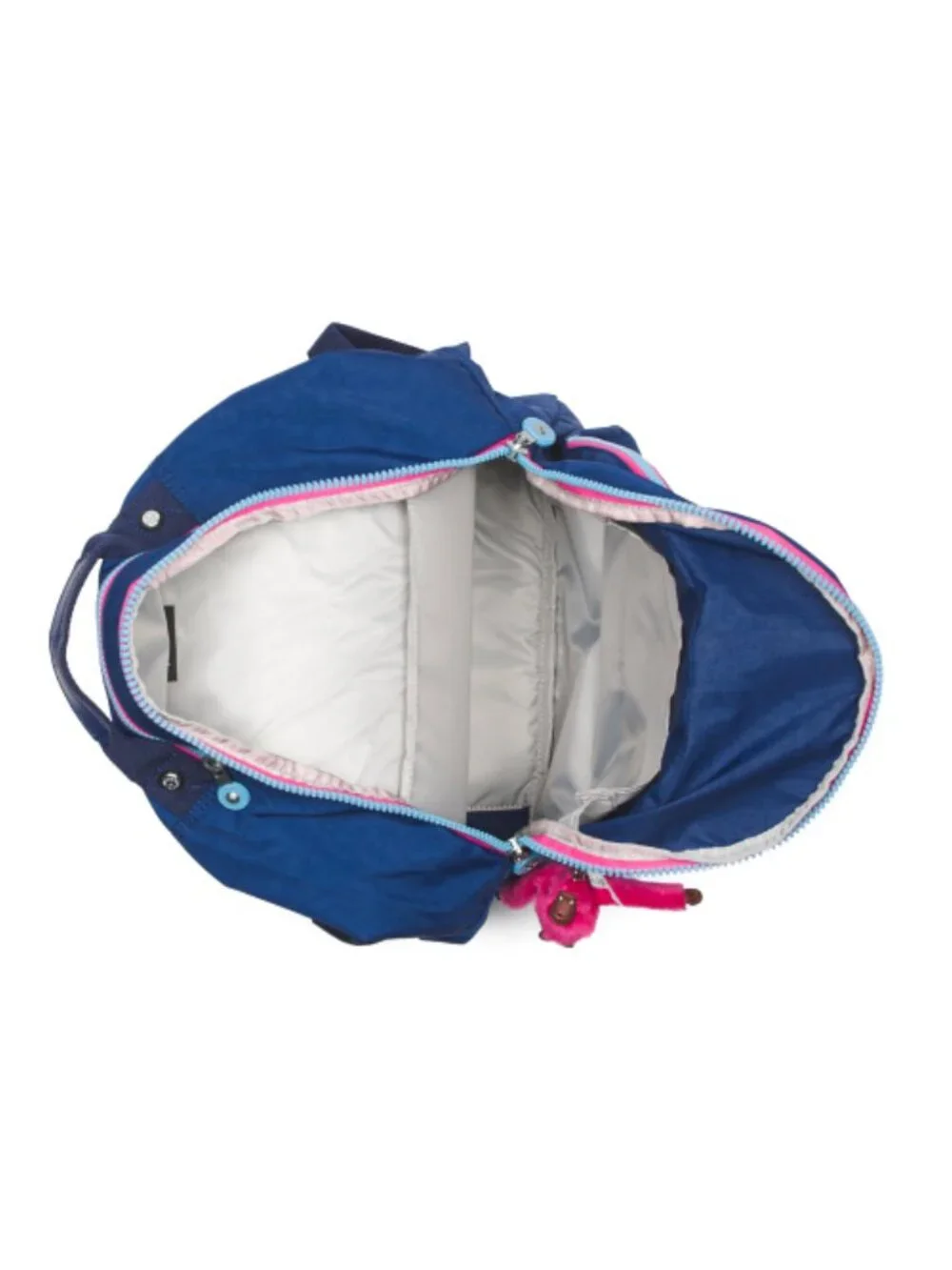 KIPLING Ink Blue Nylon Seoul Backpack